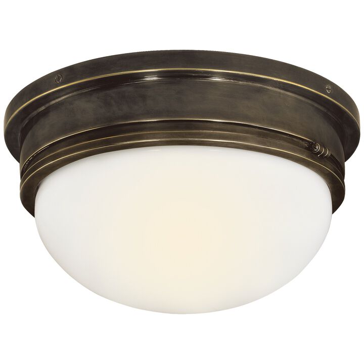 Marine Large Flush Mount in Bronze
