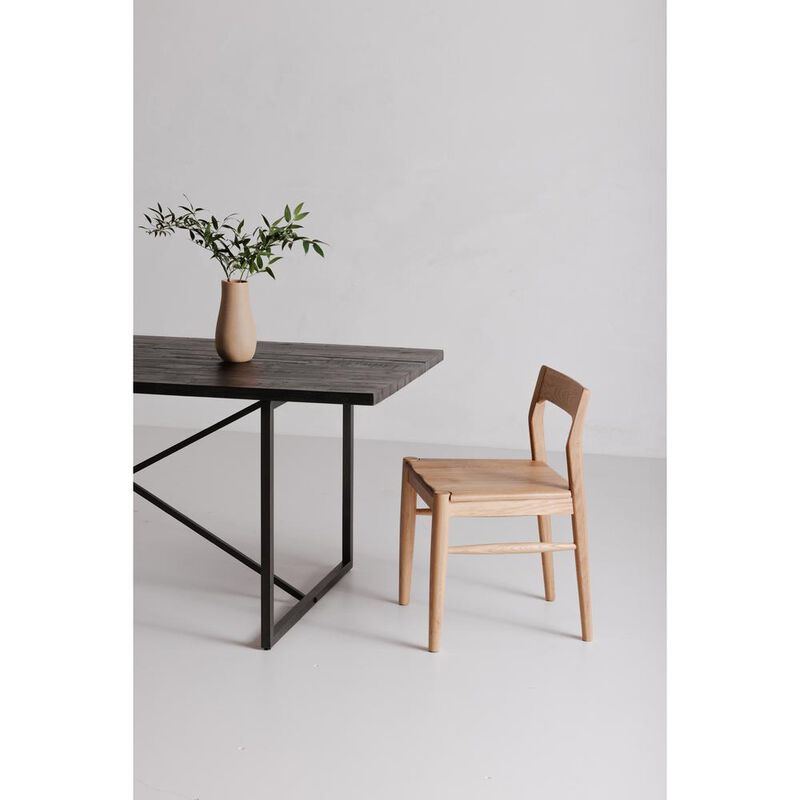 Moe�s Owing Dining Chair Oak-Set Of Two