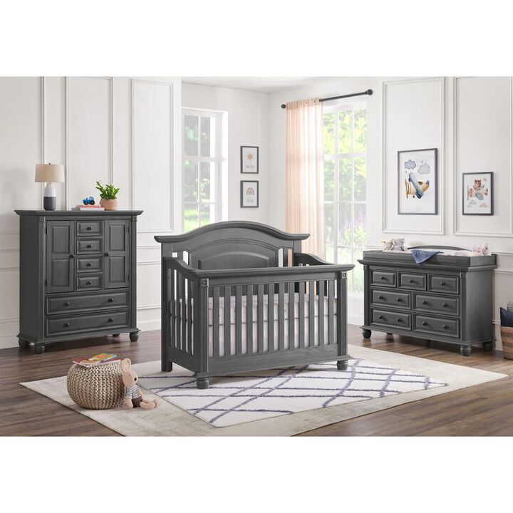Oxford Baby London Lane Changing Topper Arctic Gray