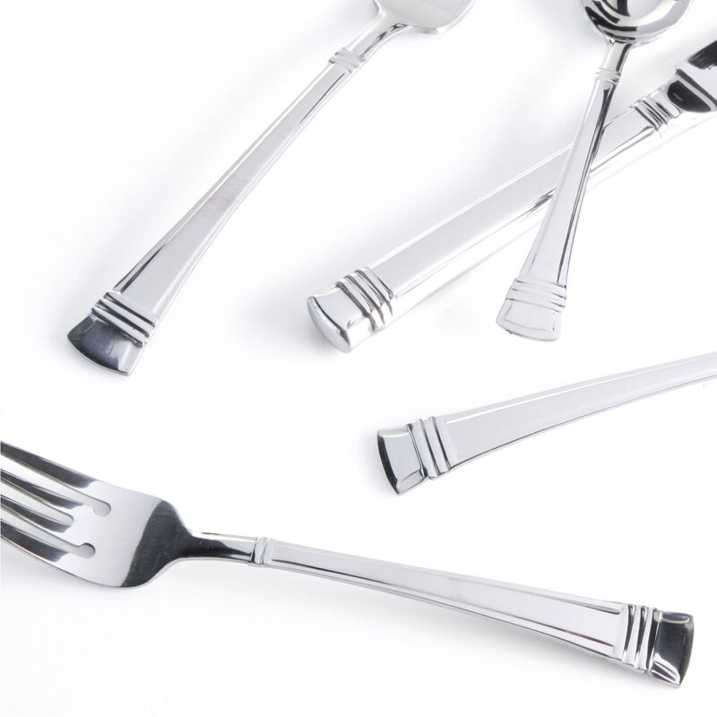 Gibson Cordell 20 Piece Flatware Set