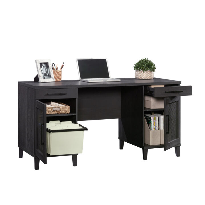 Tiffin Line Double Pedestal Desk