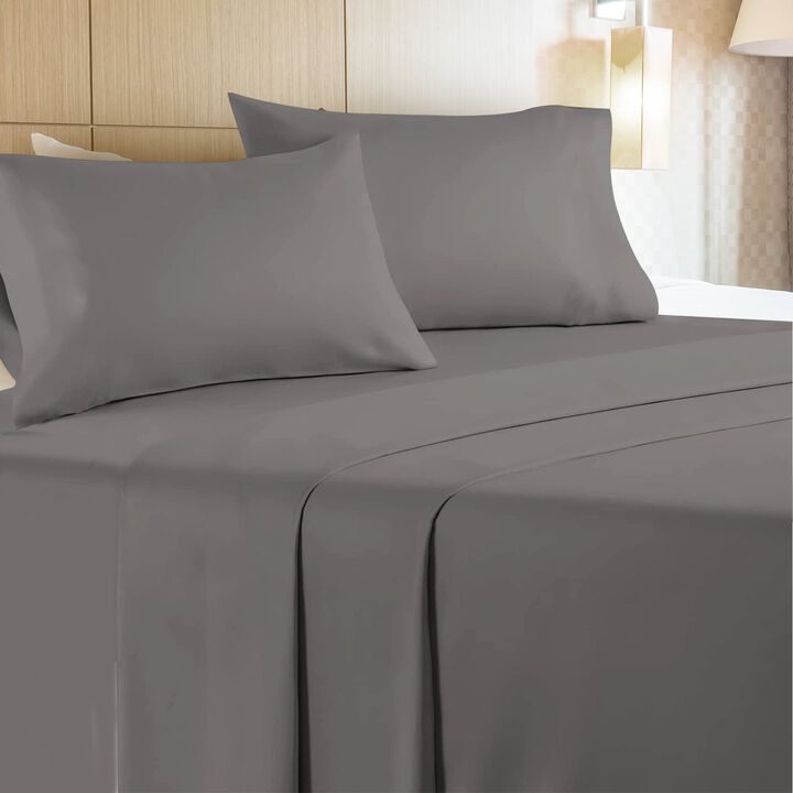 Luxley Double Brushed Cooling Microfiber Sheet Set