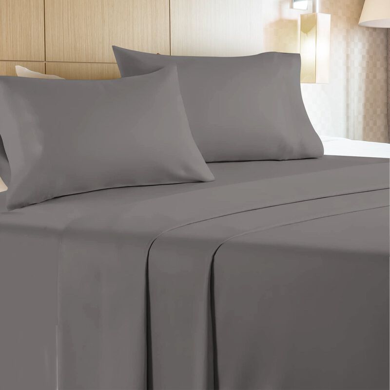 Luxley Double Brushed Cooling Microfiber Sheet Set