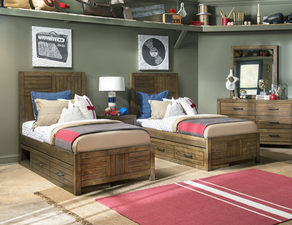 Summer Camp Complete Twin Panel Bed