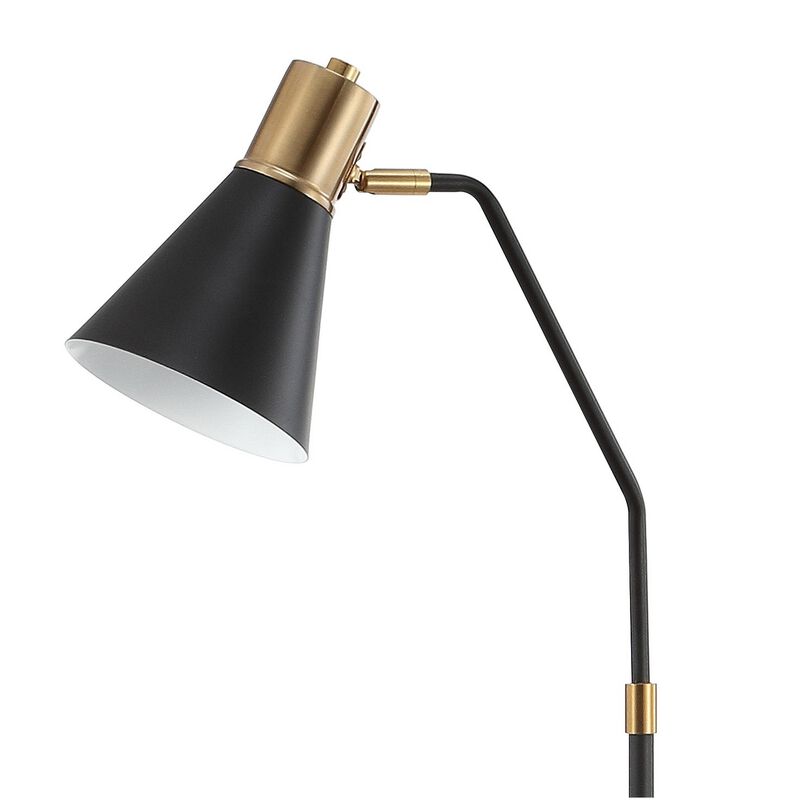 Apollo Modern Metal LED Task Floor Lamp