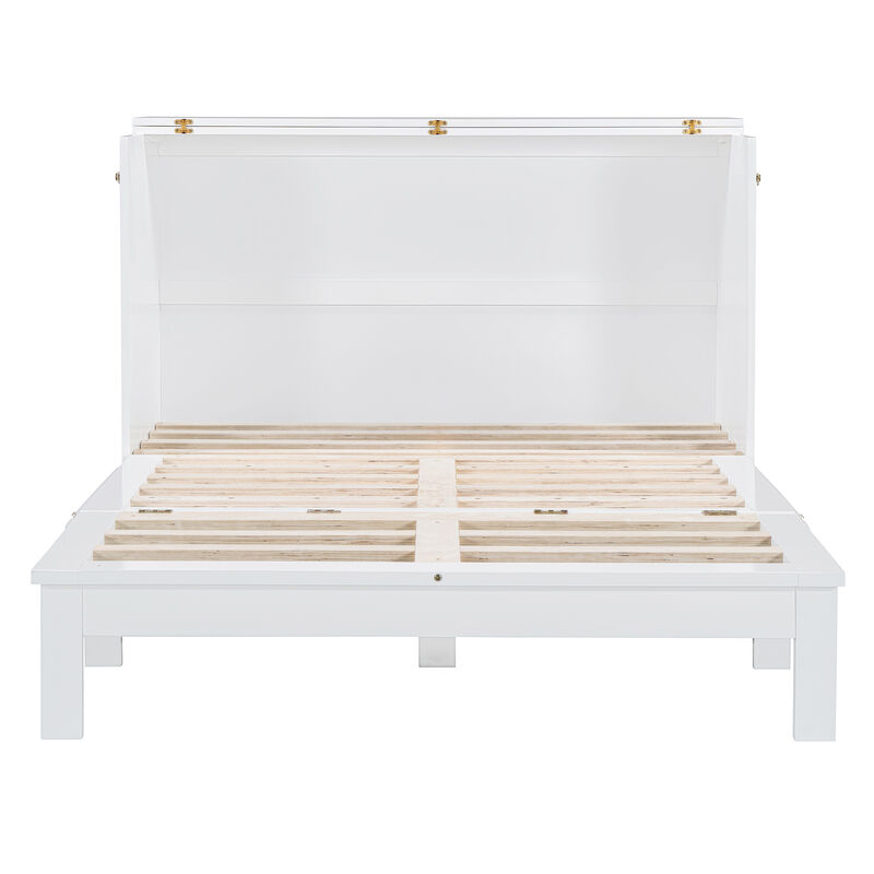 Merax Murphy Bed with Drawer and USB Ports