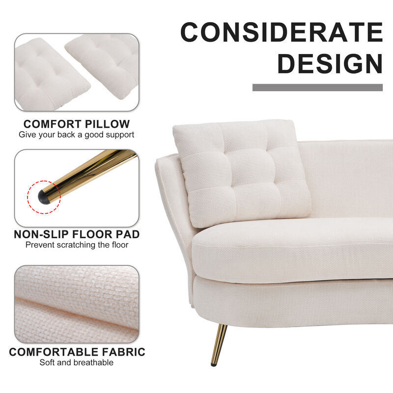 Merax Upholstered Loveseat Sofa Couch