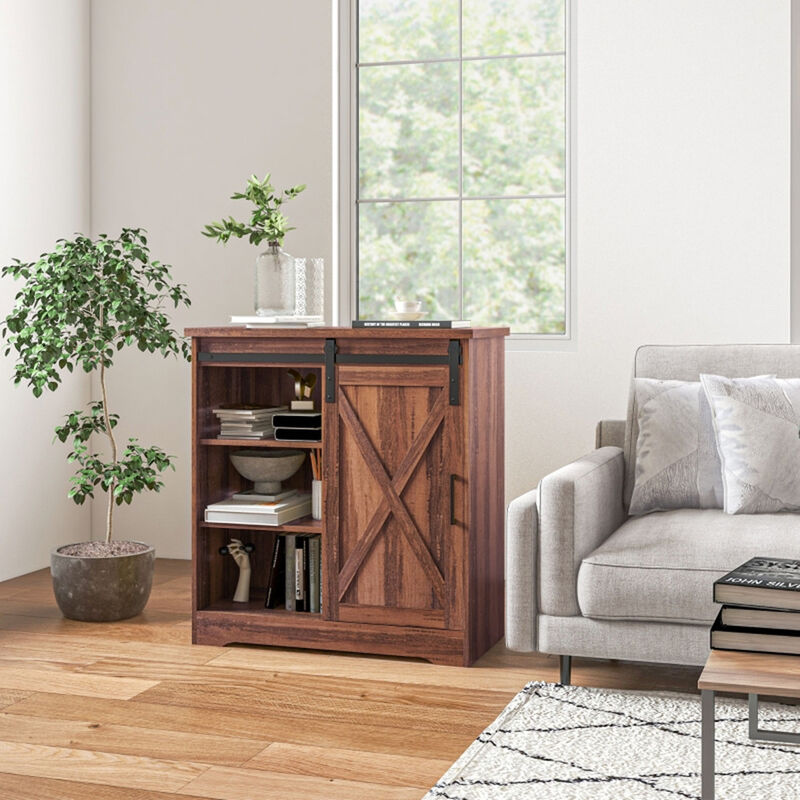 Freestanding Kitchen Storage Cabinet for Pantry and Dining Room