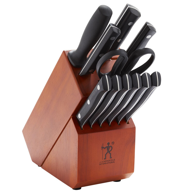 HENCKELS Dynamic 12-pc Knife Block Set - Acacia