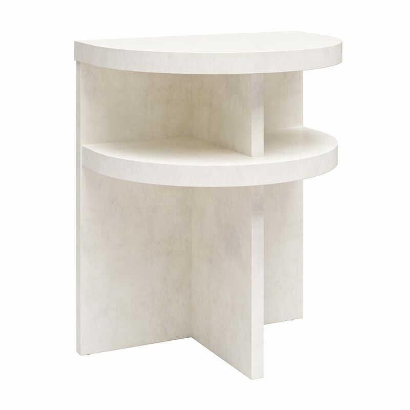 Daytona Modern Semicircle End Tables