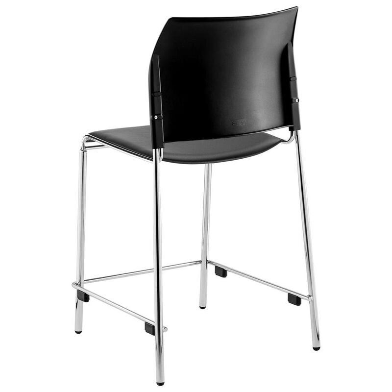NPS® 8700 Series Cafetorium Plush Vinyl Stool, Counter Height