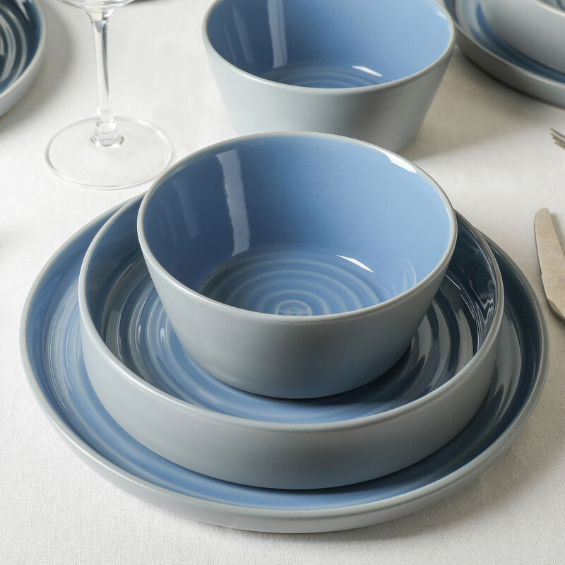 Stone Lain Elica Stoneware 24 Piece Dinnerware Set