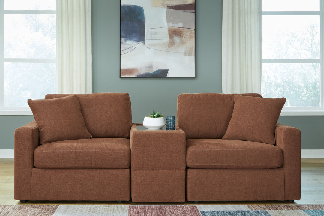 Modmax Spice 3-Piece Console Loveseat