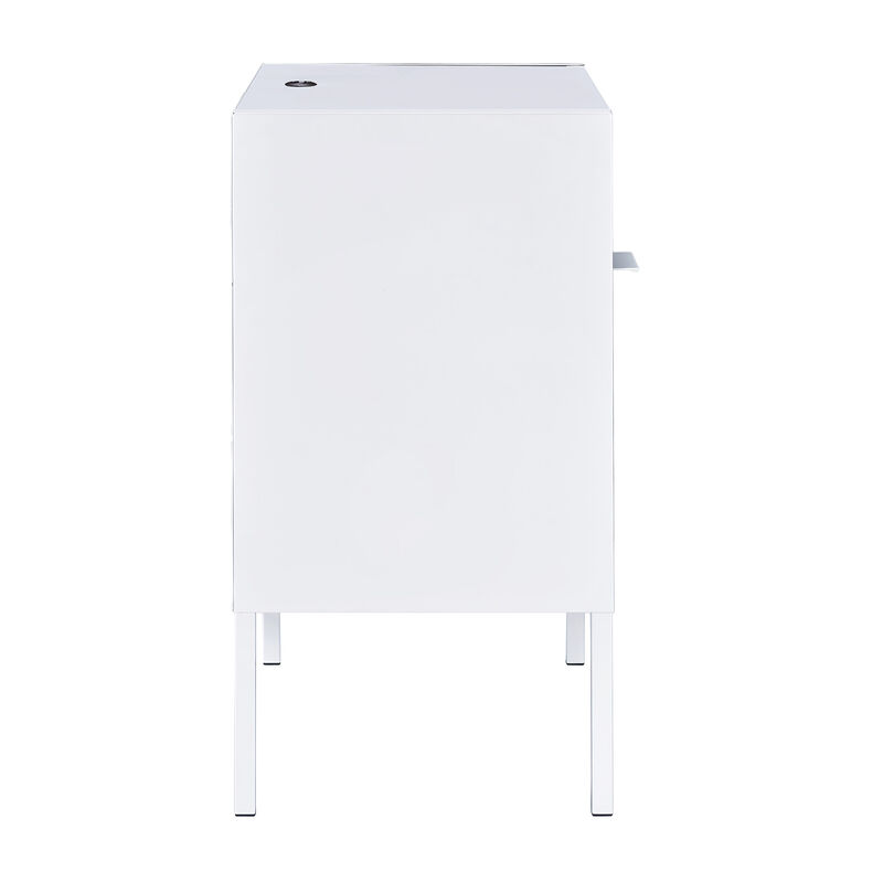Gemma Nightstand in White