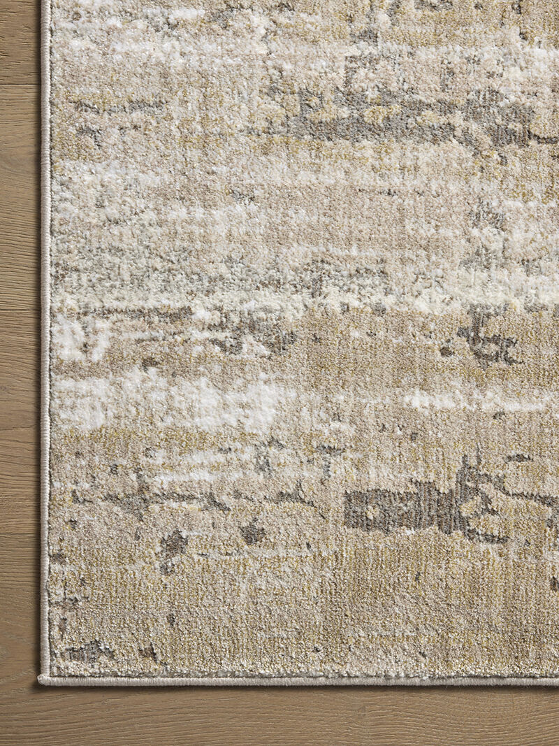 Wyatt WYA-02 Natural / Ivory 18" x 18" Sample Rug by