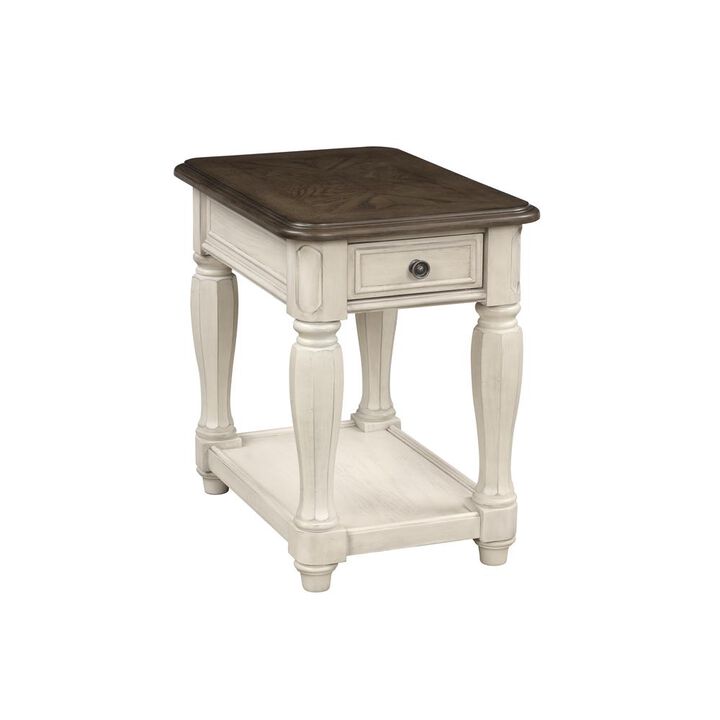 Bernards Linden Chairside Table