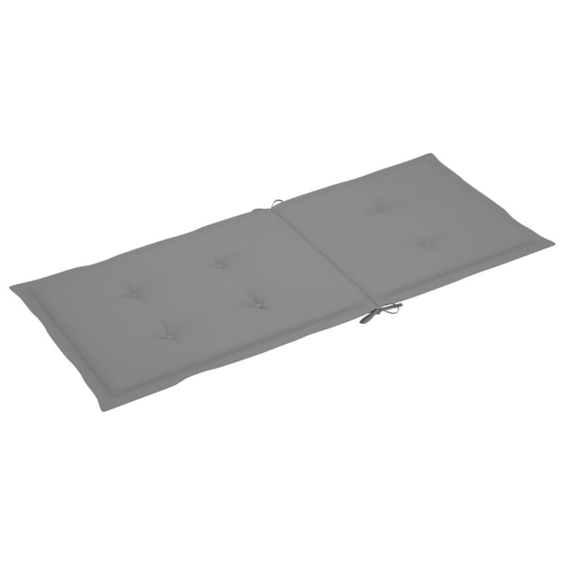 vidaXL Garden Chair Cushions 6 pcs Gray 47.2"x19.7"x1.6"