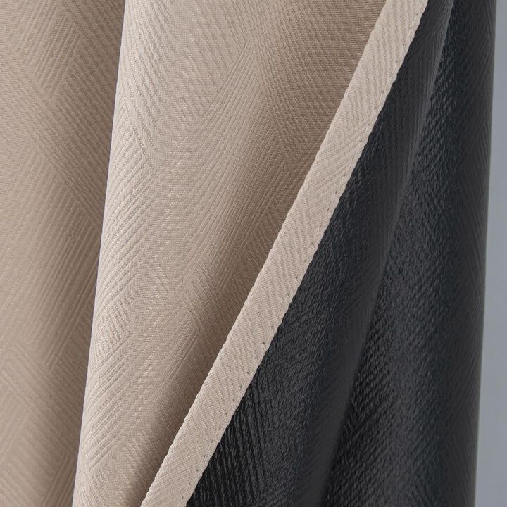 RT Designers Collection Barron 100% Blackout Grommet Curtain Panel