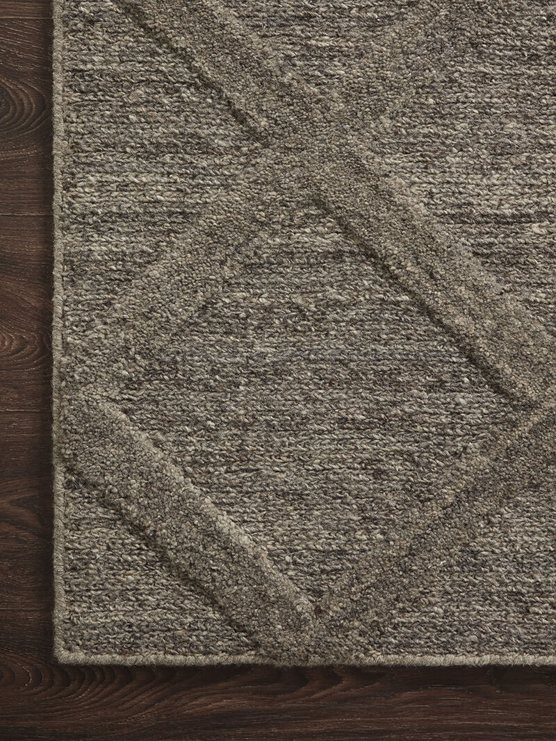 Hunter HUN01 Grey 8'6" x 12' Rug