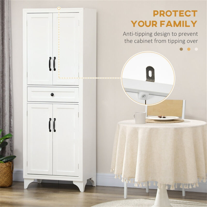 Versatile Kitchen Storage Cabinet for Home Organization
