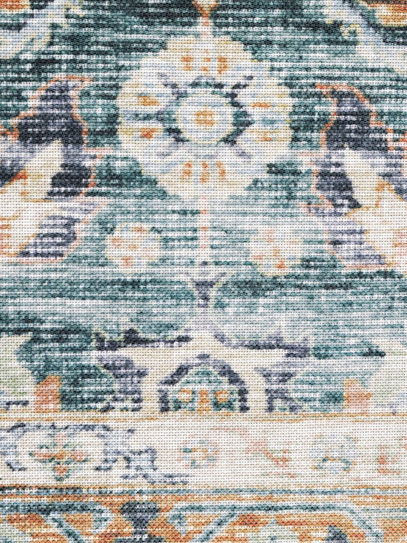 Charleston 3'6" x 5'6" Blue Rug