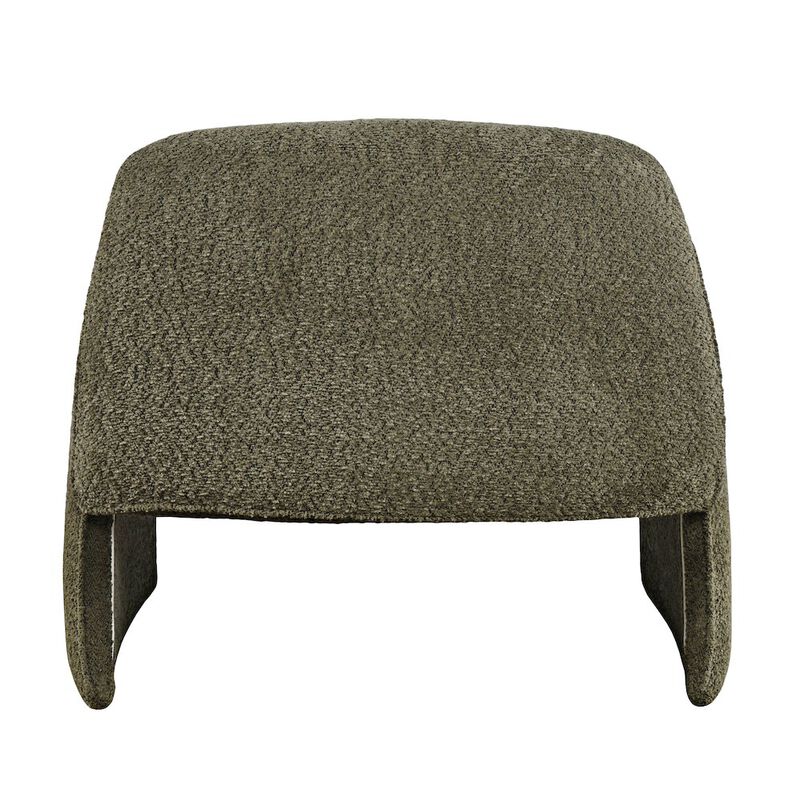 Jofran Dolce Mid-Century Modern Bent Angle Upholstered Accent Chair