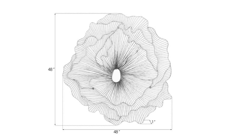 Poppy Flower Large Wall Art