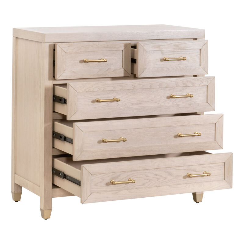 Stella 5-Drawer High Chest