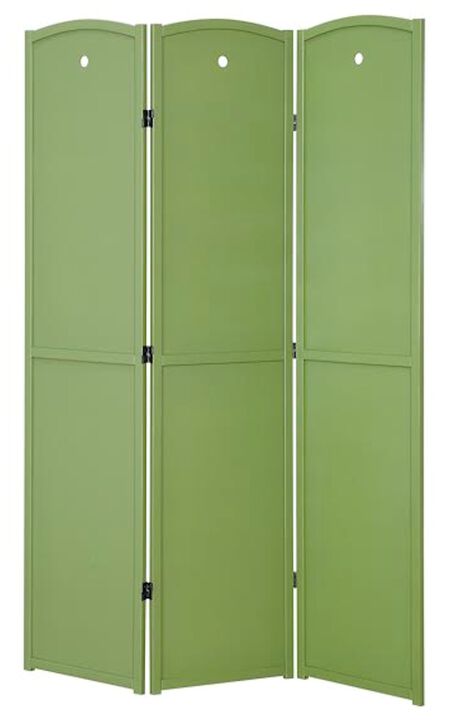 5-Panel Room Divider Wooden Privacy Screen Classroom Children Multicolor