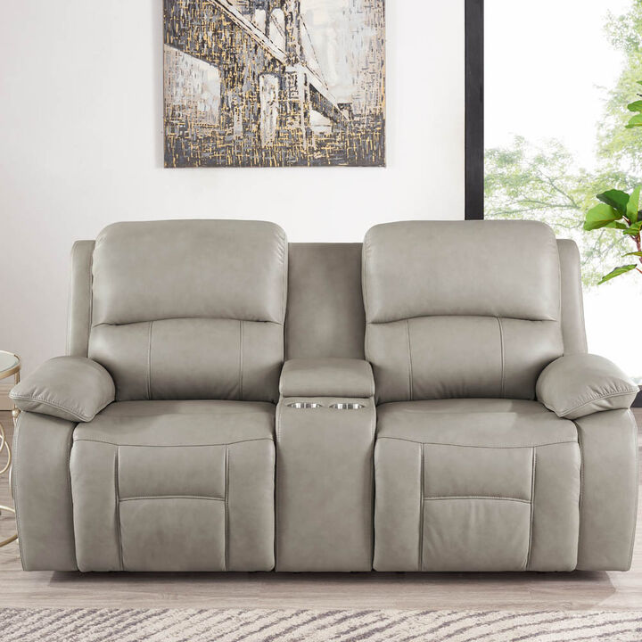 Westminster Power Headrest Zero Gravity Reclining Loveseat with Console