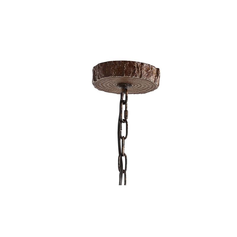 Nelle Adjustable Resin Antler Chandelier