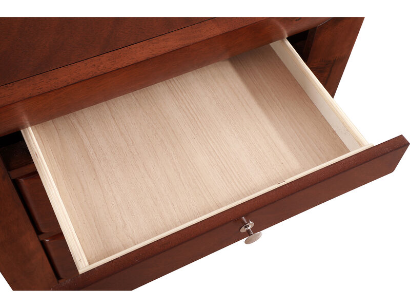 Marilla 3-Drawer Nightstand (28 in. H x 17 in. W x 23 in. D)