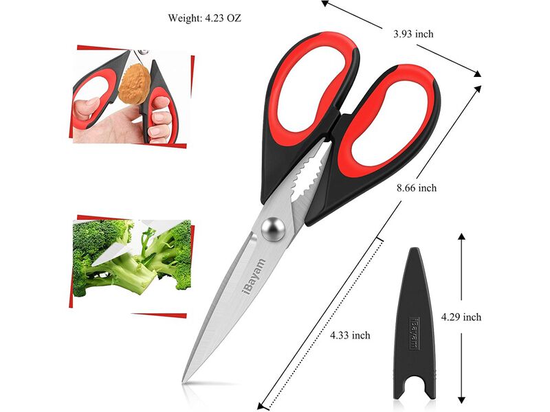 iBayam Kitchen Scissors All Purpose Heavy Duty