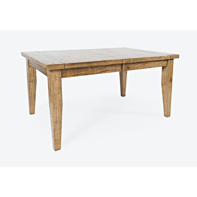 Jofran Telluride Rustic Farmhouse Solid Wood 78 Seven-Piece Dining Set
