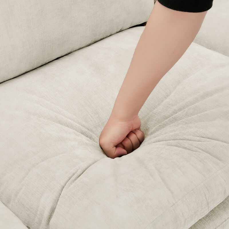 Merax Upholstered Armchair Single Sofa Chair