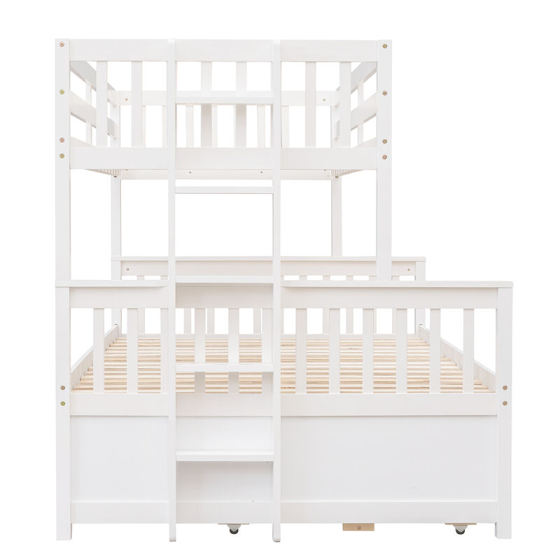 Merax Separable Bunk Bed with Storage Drawers