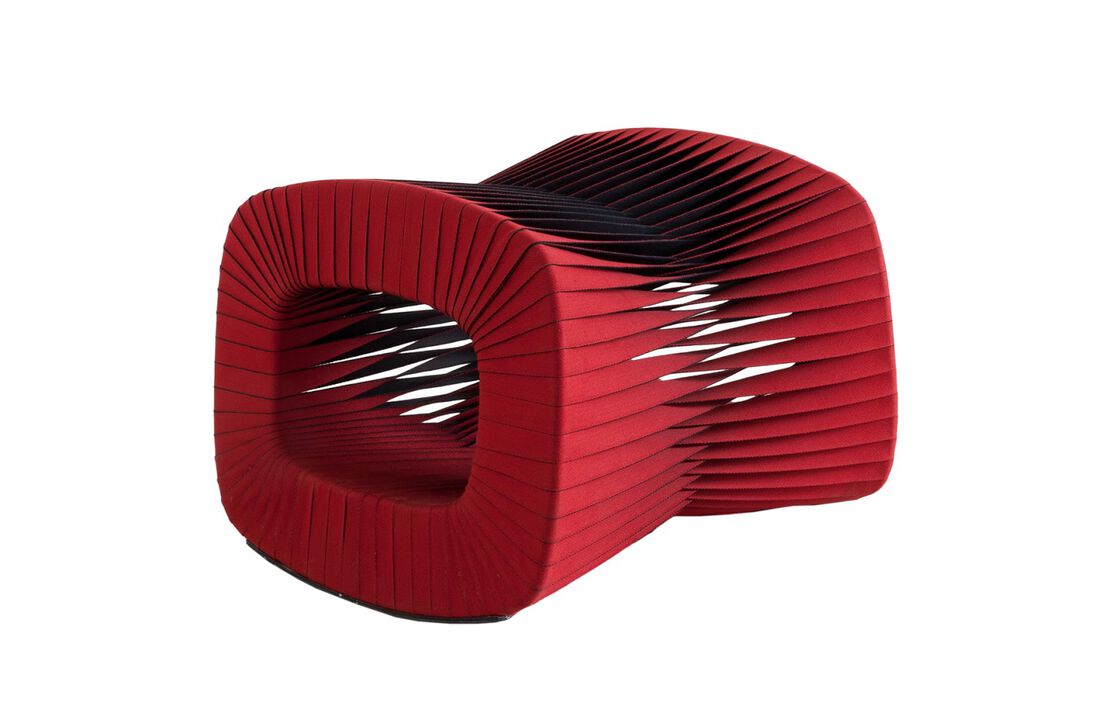 Seat Belt Ottoman
