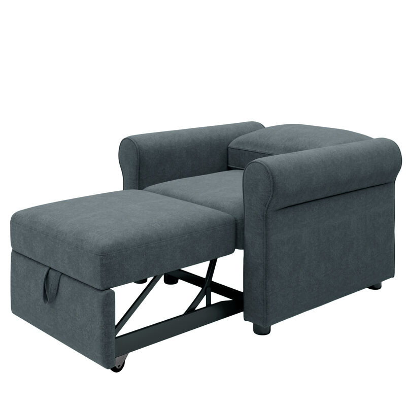 Merax 3-in-1 Sofa Convertible Sleeper Chair Bed