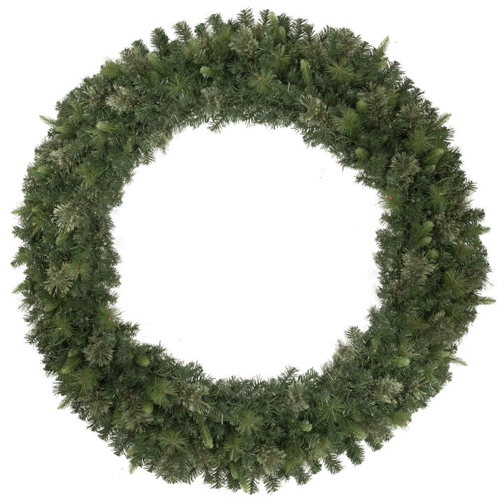 Kingston Cashmere Pine Commercial Size Artificial Christmas Wreath  60-Inch  Unlit