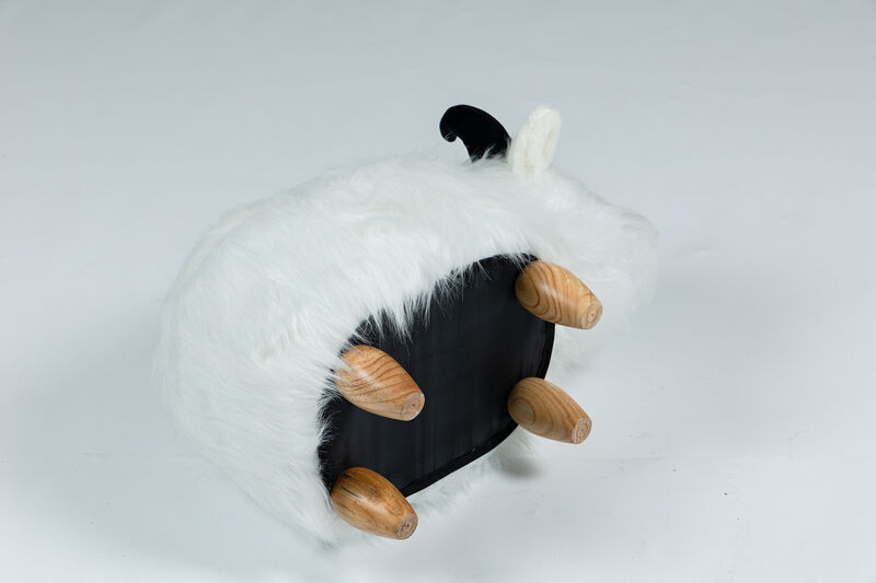 Cow Animal Storage Ottoman