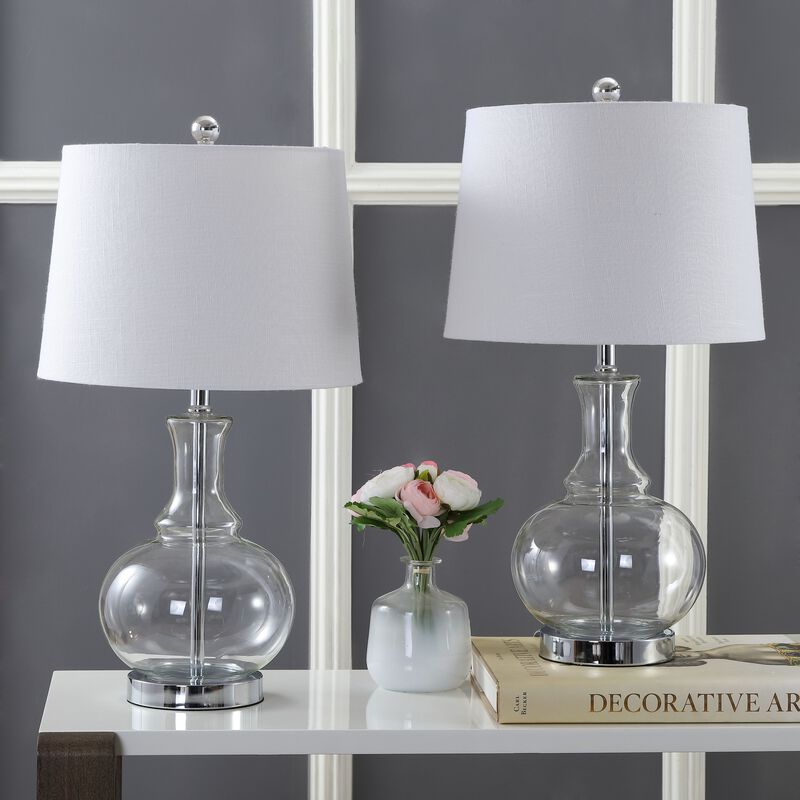 Lavelle Glass LED Table Lamp (Set of 2)