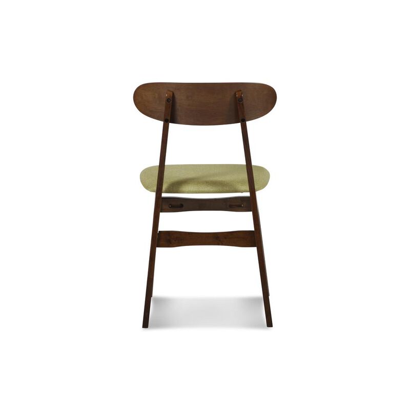 New Classic Furniture Furniture Morocco Dining Chair with Cushion- Set of 2- Green