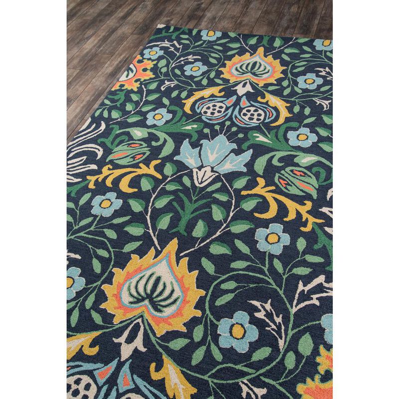 Momeni Casual Rectangle Area Rug, Navy, 8' X 10'