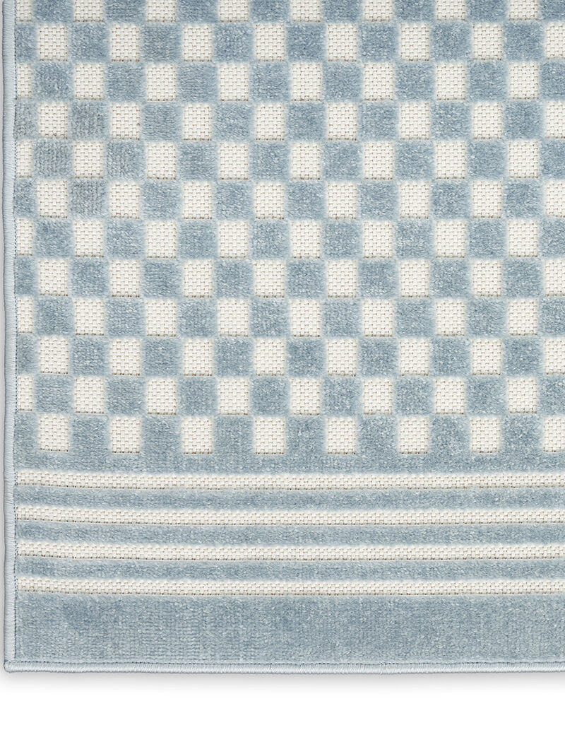 Care Free CAF02 Blue 3'11" x 5'11" Rug