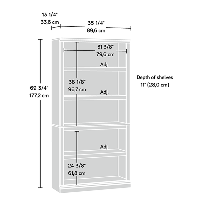 Sauder Home Office Bookcase