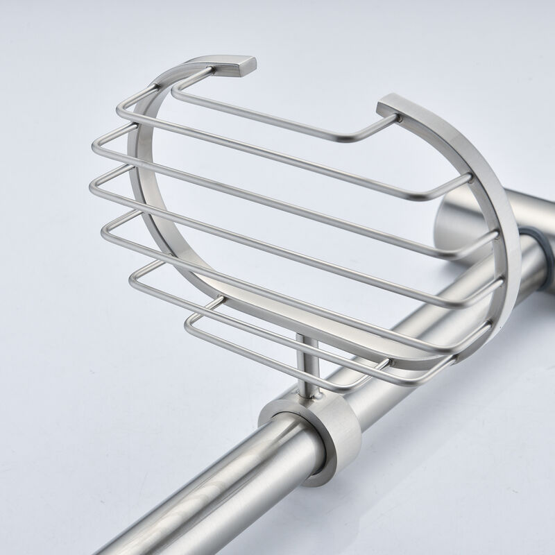 Shower Head With Handheld Shower System With 8" Rain Shower Head