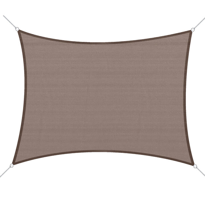 Sun Shade Sail Triangle /Rectangle/ Square Outdoor Patio Canopy UV Top Shelter