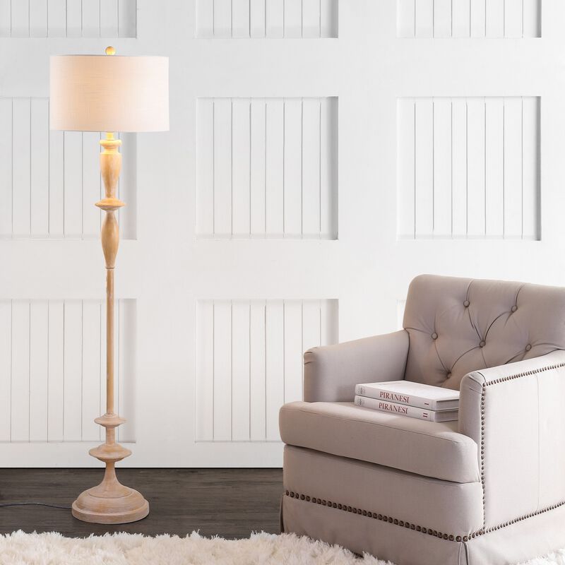 Aldrin Resin LED Floor Lamp