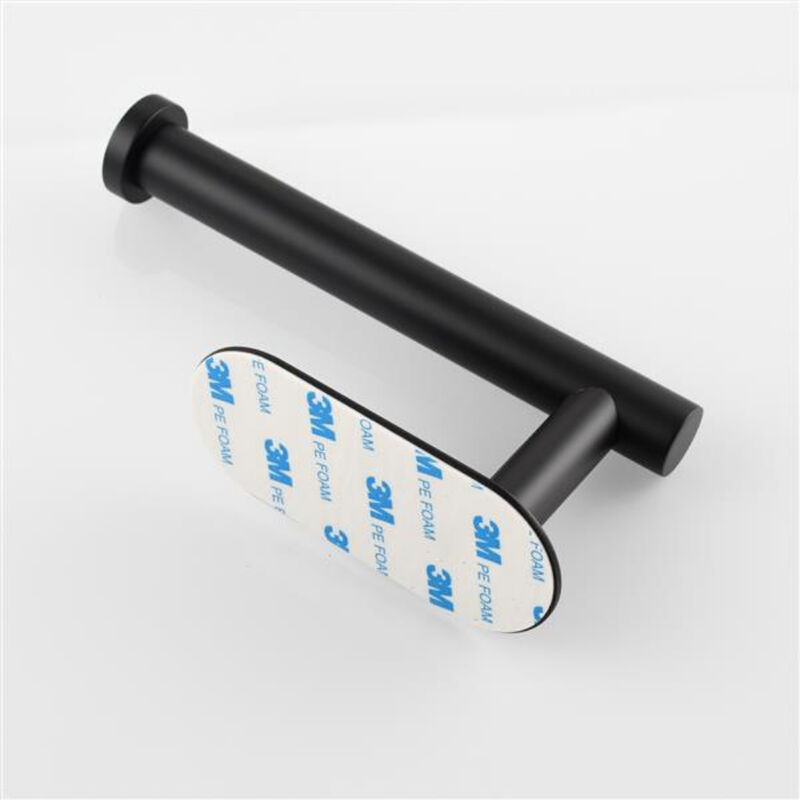 Self-Adhesive Toilet Paper Holder, Stainless Steel Bathroom Tissue Rack