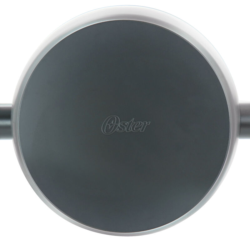 Oster Bastone 5.3 Quart Nonstick Aluminum Dutch Oven in Speckled Gray